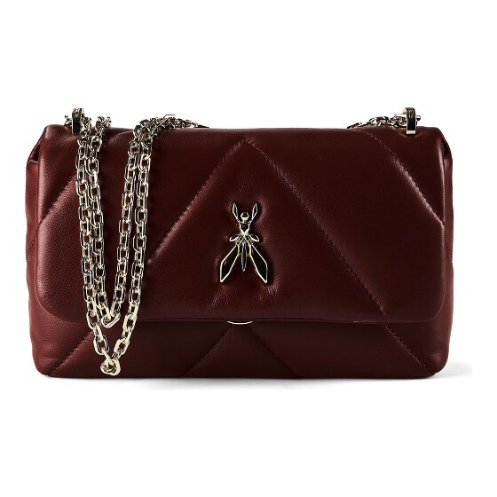 Patrizia Pepe Fly Borsa a tracolla in pelle imbottita 25 cm