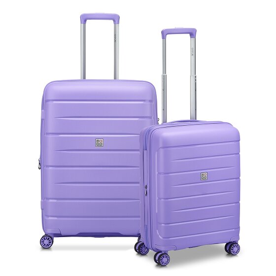 MODO by Roncato Starlight 3.0 4 ruote Set di valigie 2 pezzi con piega di espansione