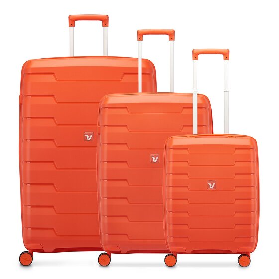 Roncato Skyline 2.0 4 ruote Set di valigie 3 pezzi espandibile