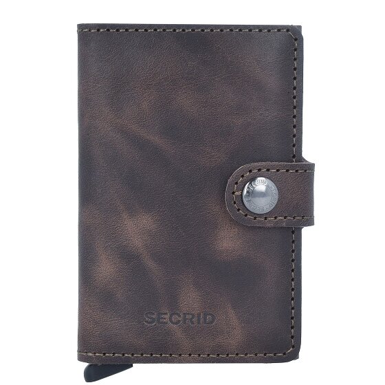 Secrid Miniwallet Vintage Custodia per carte di credito Portafoglio RFID in pelle 6,5 cm