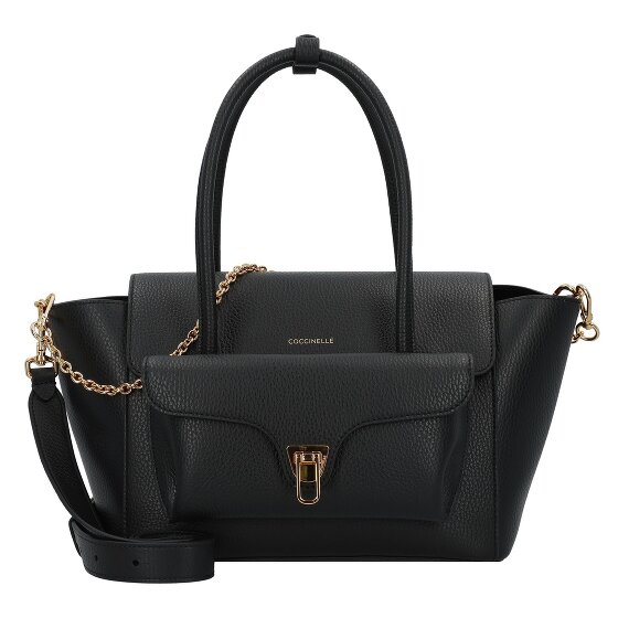 Coccinelle Double Beat Borsa a spalla Vera Pelle 31 cm