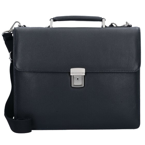 Leonhard Heyden Berlin Cartella in pelle 38 cm Scomparto per computer portatile