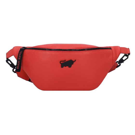 Braun Büffel Capri Marsupio Protezione RFID Pelle 35 cm