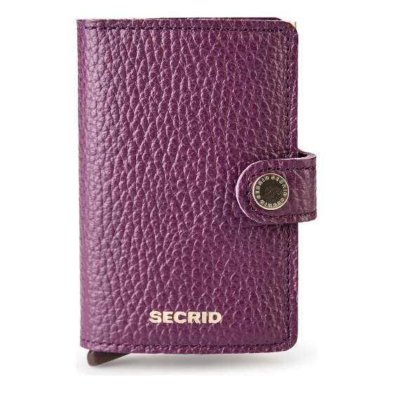 Secrid Miniwallet Custodia per carta di credito Protezione RFID Pelle 6.5 cm