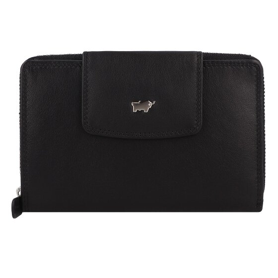 Braun Büffel Portafoglio Golf Secure RFID in pelle 14 cm