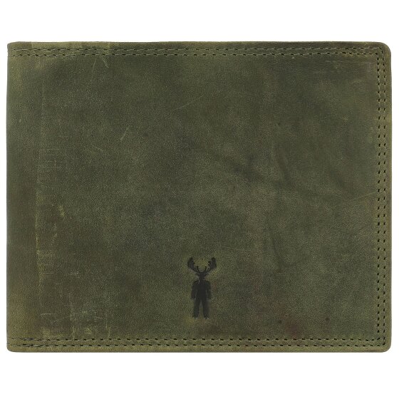 Jack Kinsky Risör Portafoglio Protezione RFID Pelle 13 cm