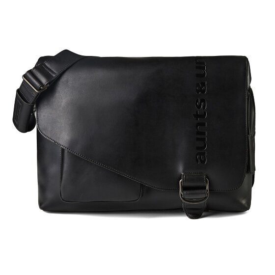 aunts & uncles Heritage Messaggero Vera Pelle 41.5 cm Vano porta PC