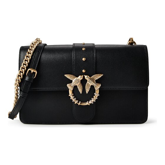 PINKO Love One Borsa a tracolla Vera Pelle 27 cm