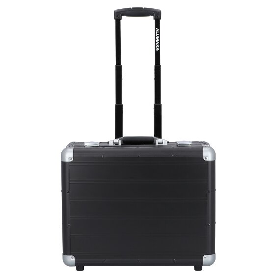 Alumaxx Trolley business da lavoro a 2 ruote in alluminio con scomparto per laptop da 37 cm