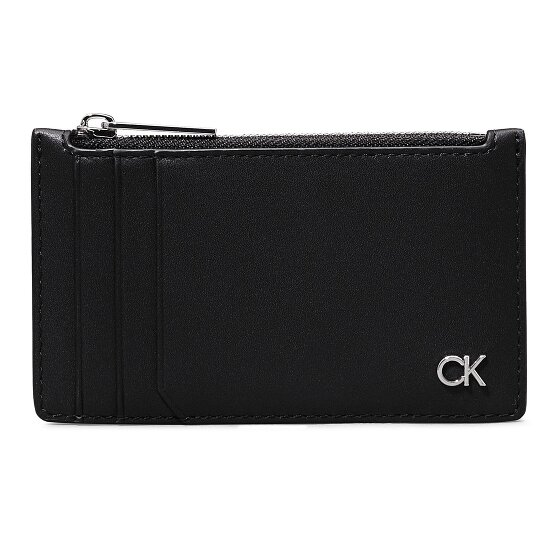 Calvin Klein Metal CK Custodia per carta di credito Pelle 12.5 cm
