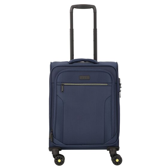 d&n Travel Line 9704 4 ruote Carrello della cabina S 55 cm con piega di espansione