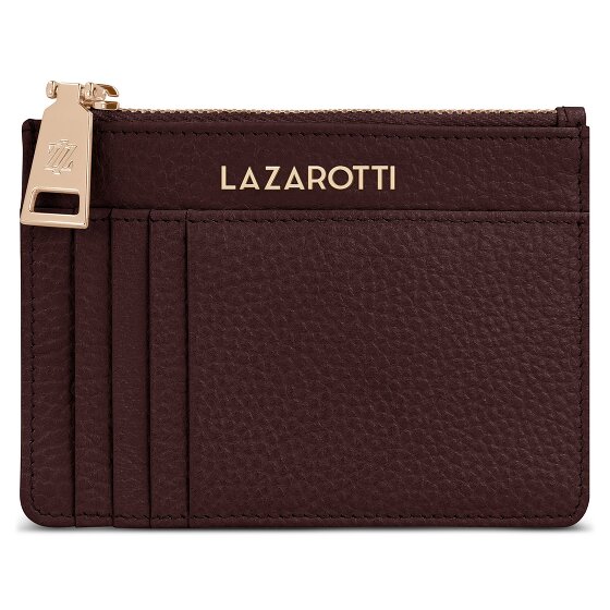 Lazarotti Bologna Portachiavi in pelle 11,5 cm con scomparto per air tag