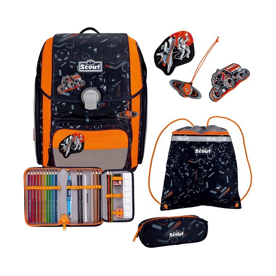 Scout Genius Set di borse per la scuola 4 pezzi