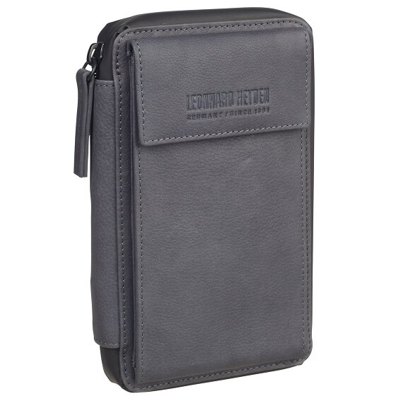 Leonhard Heyden Borsa mobile Aia in pelle 11 cm