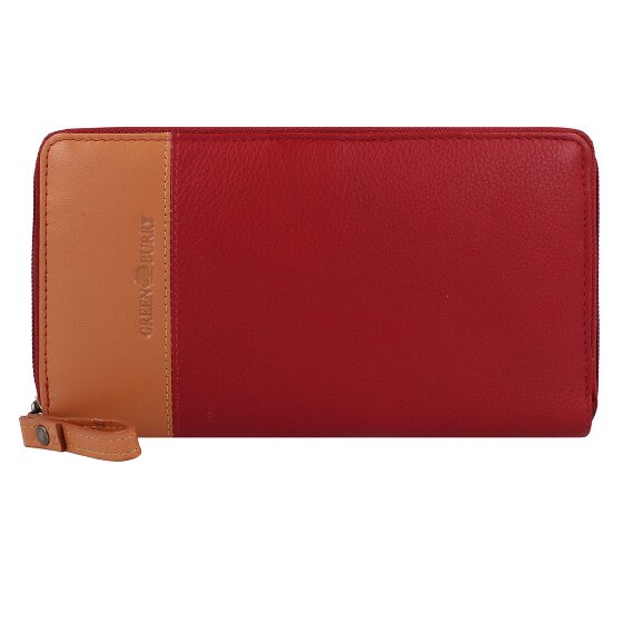 Greenburry Nappa Portafoglio Protezione RFID Pelle 19.5 cm