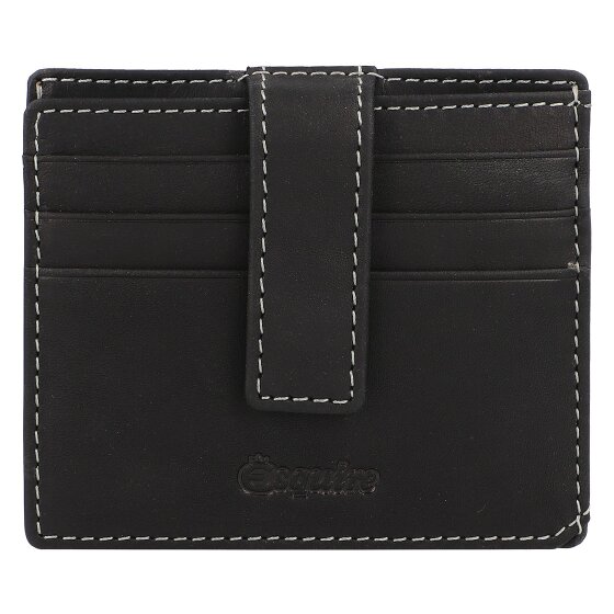 Esquire Oslo Dallas Custodia per carte di credito RFID in pelle 9,5 cm