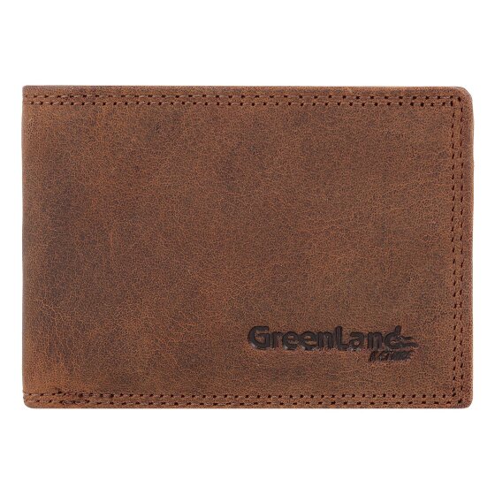Greenland Nature Montenegro Portafoglio RFID in pelle 10,5 cm