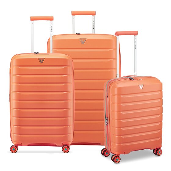 Roncato B-Flying Move 4 ruote Set di valigie 3 pezzi con piega di espansione
