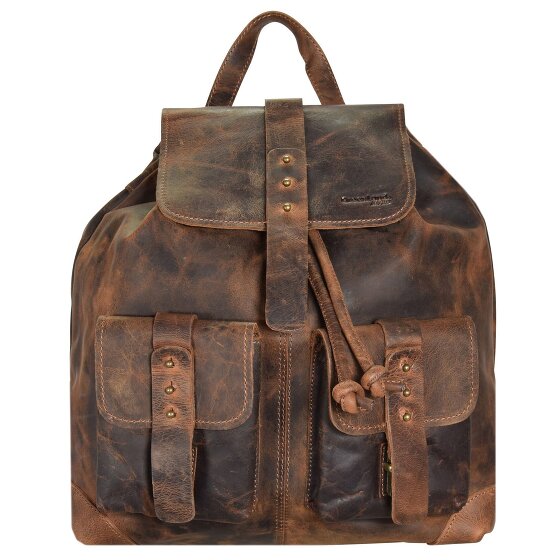 Greenland Nature Zaino classico in pelle 37 cm