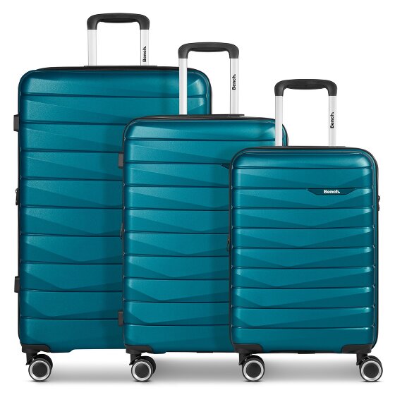Bench Paris 4 ruote Set di valigie 3 pezzi con piega di espansione