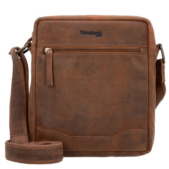 Greenland Nature Montenegro Borsa a tracolla in pelle 21 cm Greenland Nature Montenegro Borsa a tracolla in pelle 21 cm