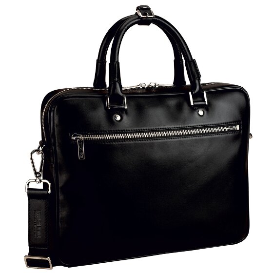 Leonhard Heyden Montreal Valigetta Pelle 38 cm
