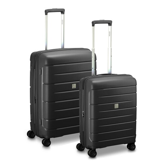 MODO by Roncato Starlight 3.0 4 ruote Set di valigie 2 pezzi con piega di espansione