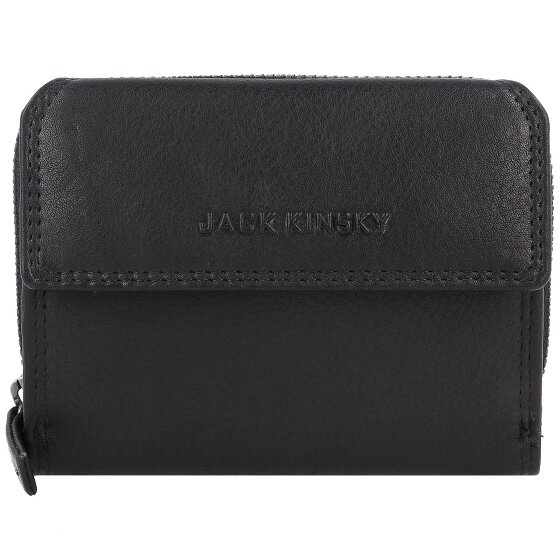 Jack Kinsky Portafoglio Brisbane RFID in pelle 11 cm
