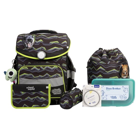 School-Mood Timeless Pro Set di borse per la scuola 7 pezzi