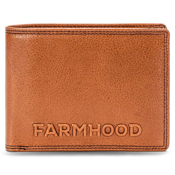 Farmhood Memphis Portafoglio Protezione RFID Pelle 12.5 cm
