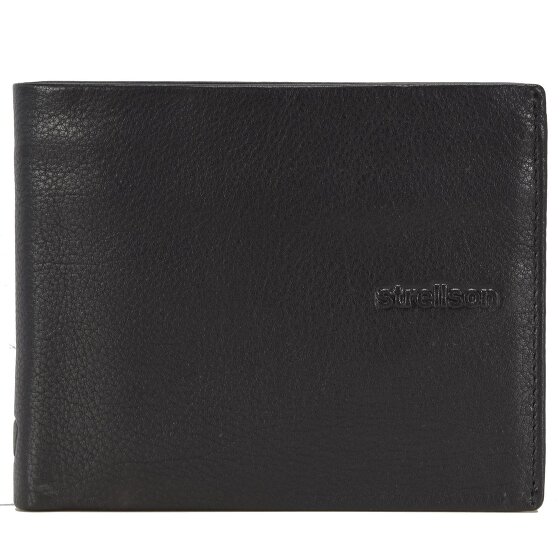 Strellson Portafoglio da uomo Neck Label in pelle 12 cm