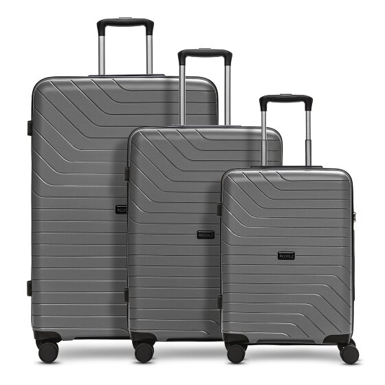 Redolz Essentials 05 3-SET 4 ruote Set di valigie 3 pezzi