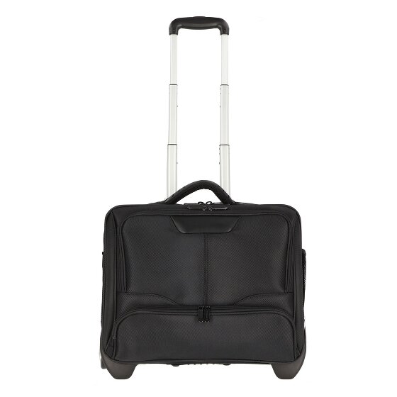 Dermata 2 ruote Carrello business 41 cm Scomparto per laptop