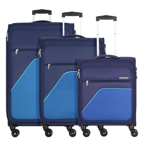 American Tourister Sky Surfer 4 ruote Set di valigie 3 pezzi