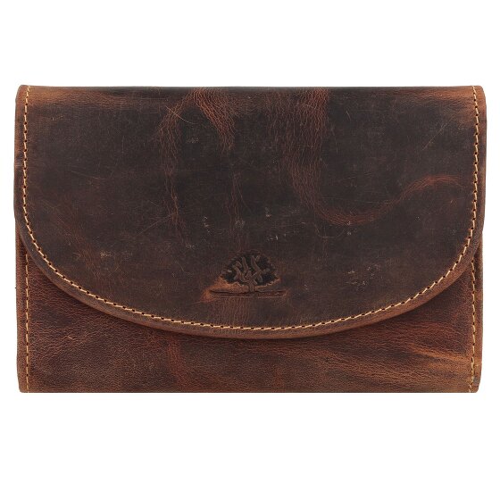Greenburry Portafoglio vintage in pelle 15,5 cm