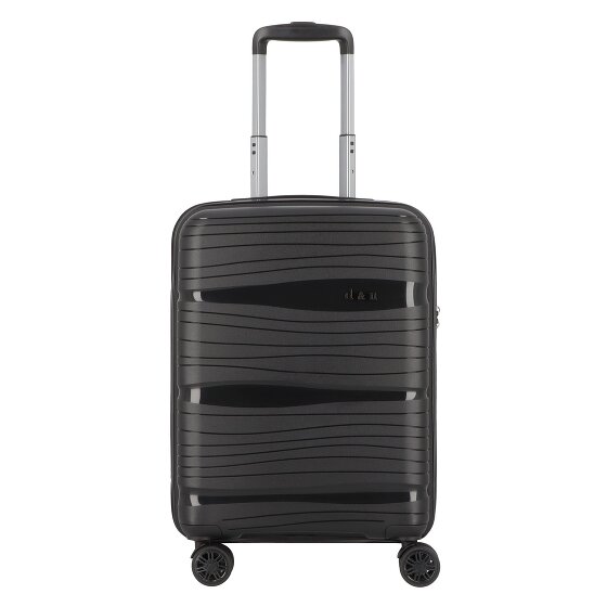 d&n Travel Line 4300 4 ruote Carrello della cabina S 55 cm