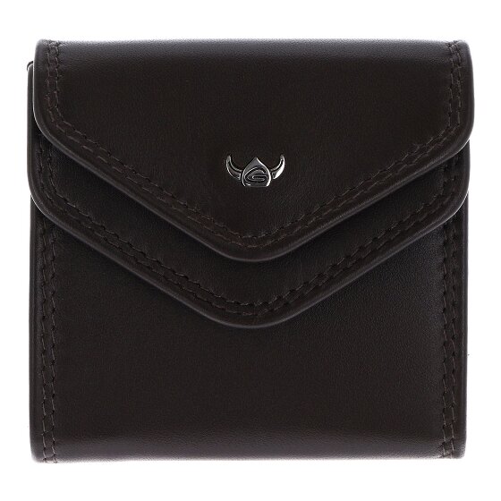 Golden Head Polo Portafoglio Vera Pelle 8 cm
