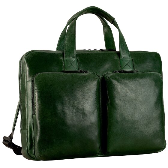 Leonhard Heyden Porto Valigetta Pelle 38 cm