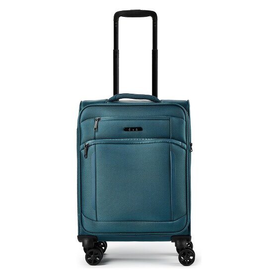 d&n Travel Line 9804 4 ruote Trolley cabina S 55 cm
