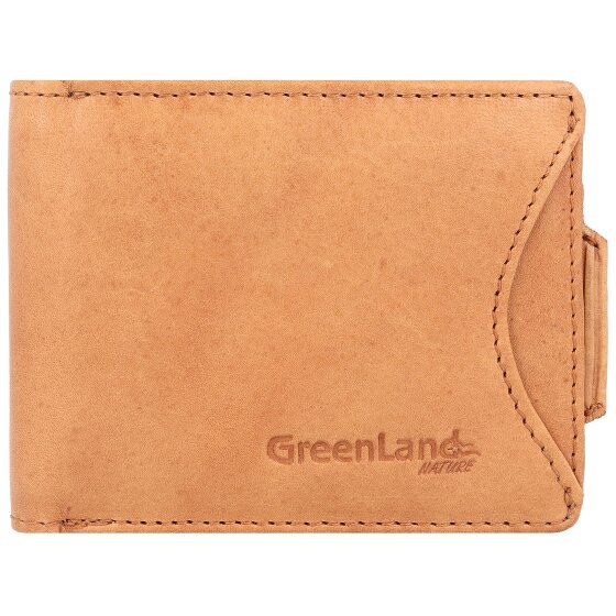 Greenland Nature Portafoglio Nature RFID in pelle 10 cm