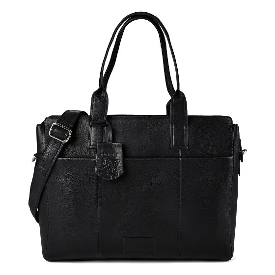 Burkely Soft Skylar Borsa shopper Vera Pelle 40 cm Vano porta PC