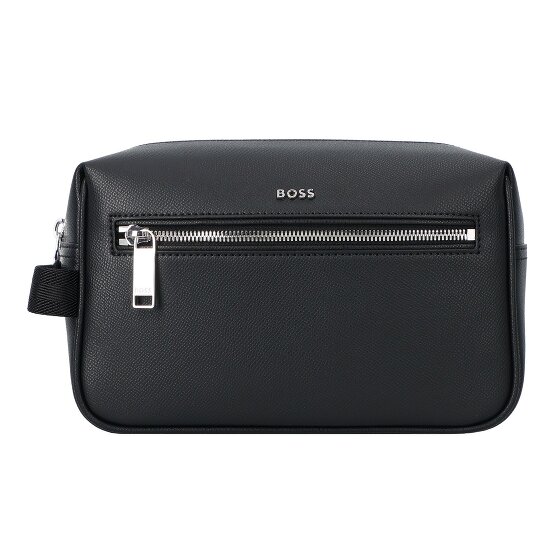 Boss Daxter Borsa da toilette Pelle 14.5 cm