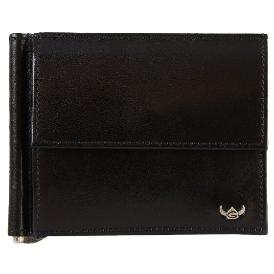 Golden Head Portafoglio Colorado RFID in pelle 11 cm con fermasoldi
