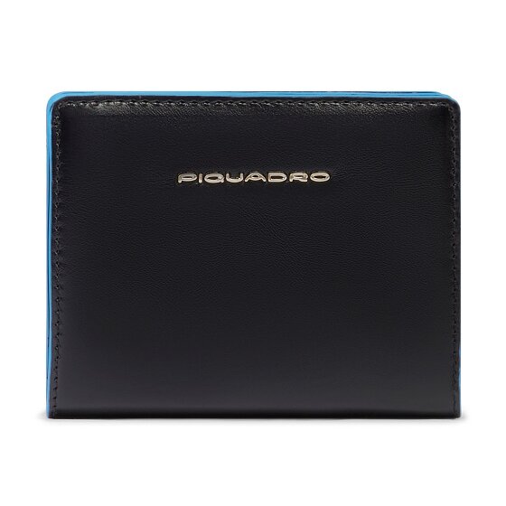 Piquadro Blue Square Portafoglio Protezione RFID Pelle 11 cm