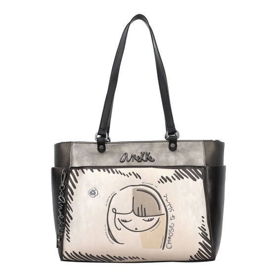 Anekke Natur Koko Borsa a tracolla 41 cm Anekke Natur Koko Borsa a tracolla 41 cm