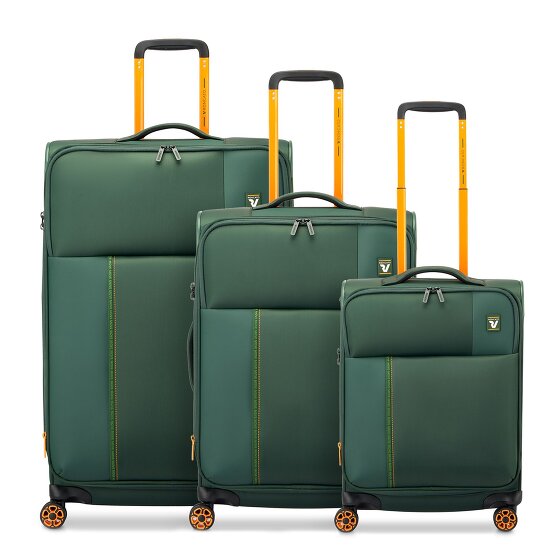 Roncato Move 4 ruote Set di valigie 3 pezzi con piega di espansione