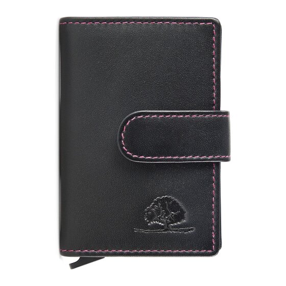 Greenburry Nappa Custodia per carta di credito Protezione RFID Pelle 7 cm