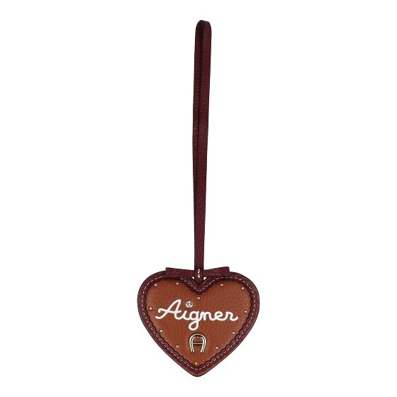 AIGNER Etichetta per borsa moda in pelle 8 cm