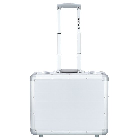 Alumaxx Trolley business a 2 ruote in alluminio con scomparto per laptop da 37 cm