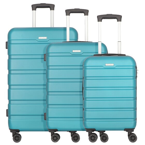 Worldpack Phoenix 4 ruote Set di valigie 3 pezzi